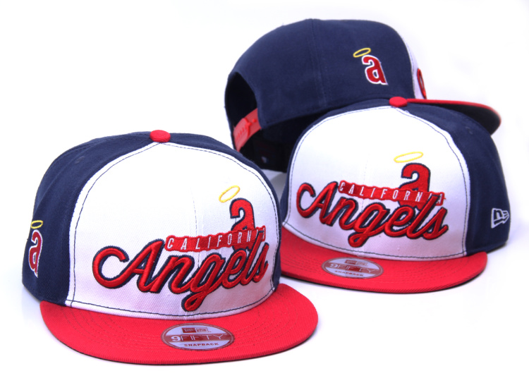 MLB Los Angeles Angels NE Snapback Hat #16